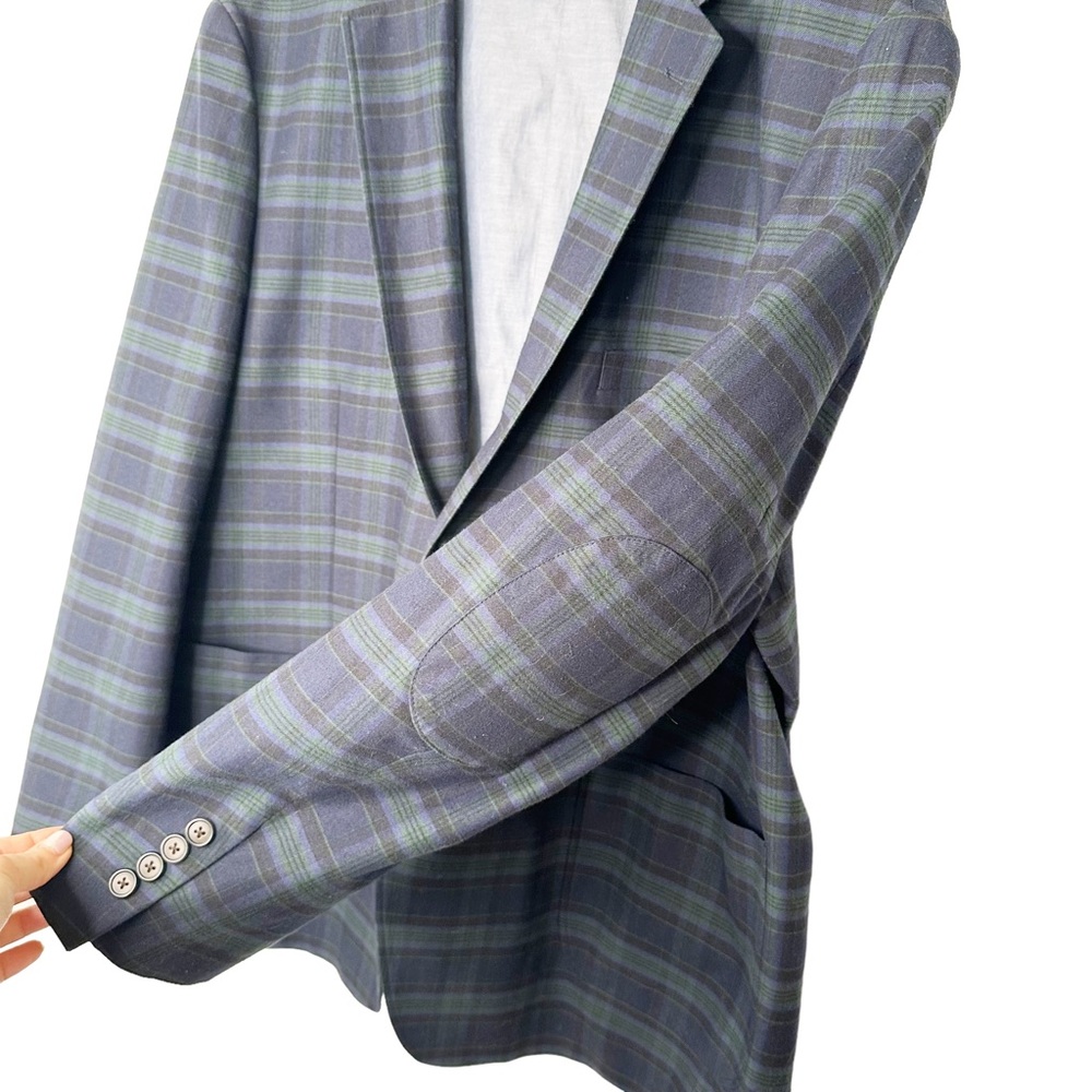 Southern Pines Preppy Equestrian Derby Plaid Jacket Blazer Sportscoat XL - Picture 3 of 8